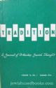 Tradition - A Journal of Orthodox Jewish Thought Volume 16 NO.1 Summer 1976